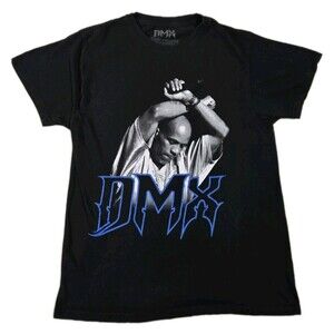 Mens DMX Ruff Ryder Graphic Short Sleeve T Shirt Black Medium